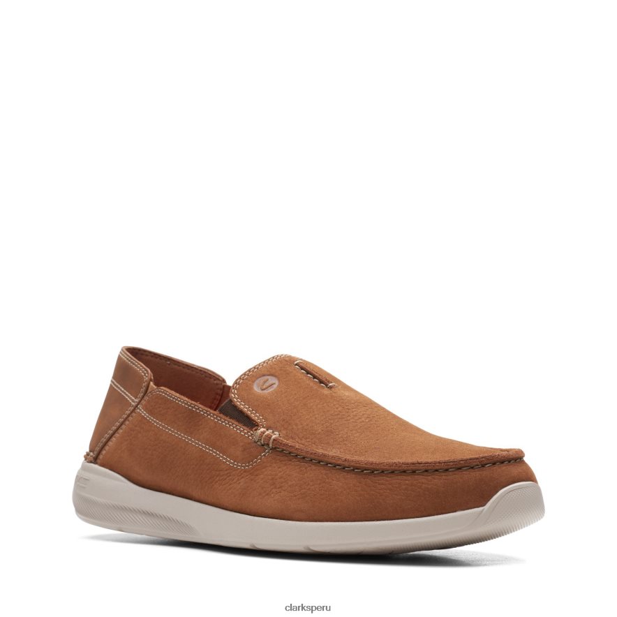 clarks gorwstep tan nubuck hombres Clarks 40N4LX3718 nubuck bronceado