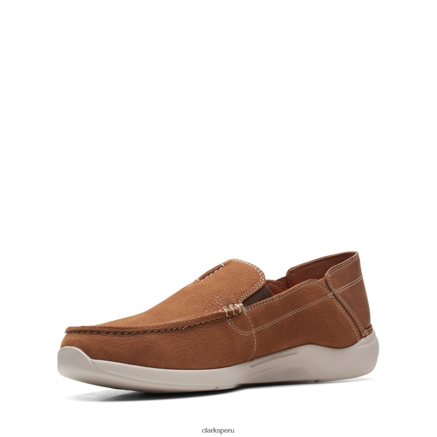 clarks gorwstep tan nubuck hombres Clarks 40N4LX3718 nubuck bronceado
