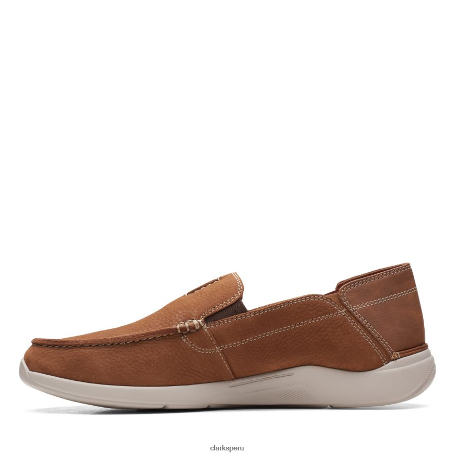 clarks gorwstep tan nubuck hombres Clarks 40N4LX3718 nubuck bronceado