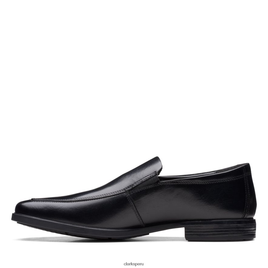 clarks howard edge cuero negro hombres Clarks 40N4LX3506 cuero negro