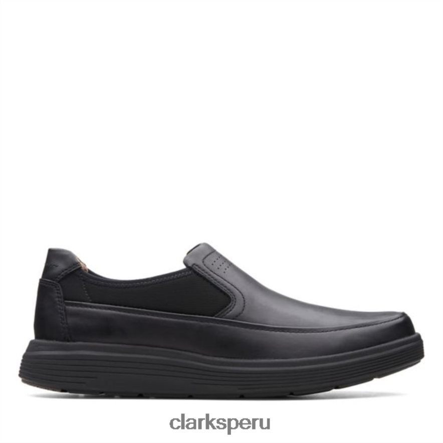 cuero negro un abode go clarks de cuero negro hombres Clarks 40N4LX5468 cuero negro