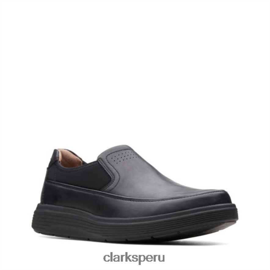 cuero negro un abode go clarks de cuero negro hombres Clarks 40N4LX5468 cuero negro