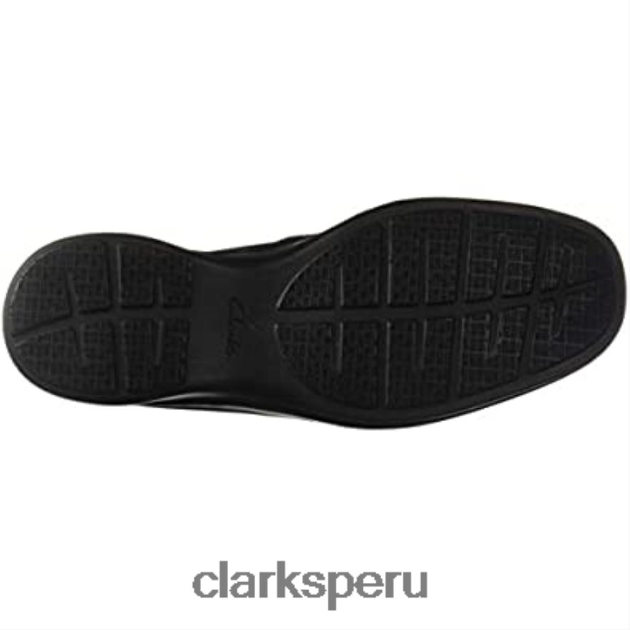mocasines clarks kempton free de cuero negro para hombre hombres Clarks 40N4LX2172 cuero negro