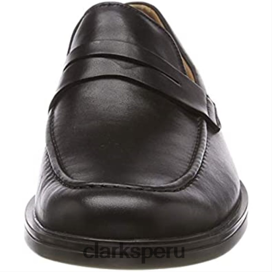 mocasines clarks un aldric step para hombre negros hombres Clarks 40N4LX1792 negro