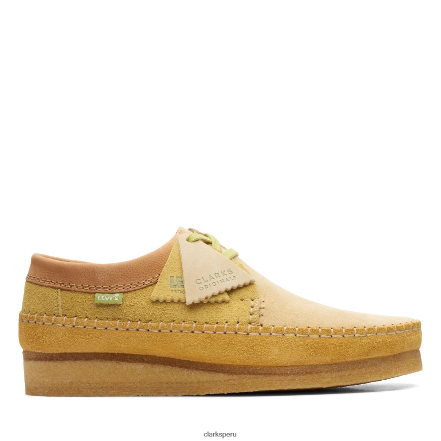 Clarks amarillos tejedores hombres Clarks 40N4LX3654 amarillo