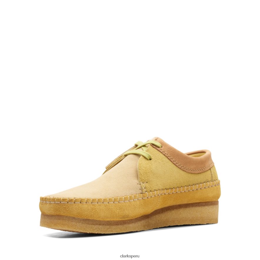 Clarks amarillos tejedores hombres Clarks 40N4LX3654 amarillo