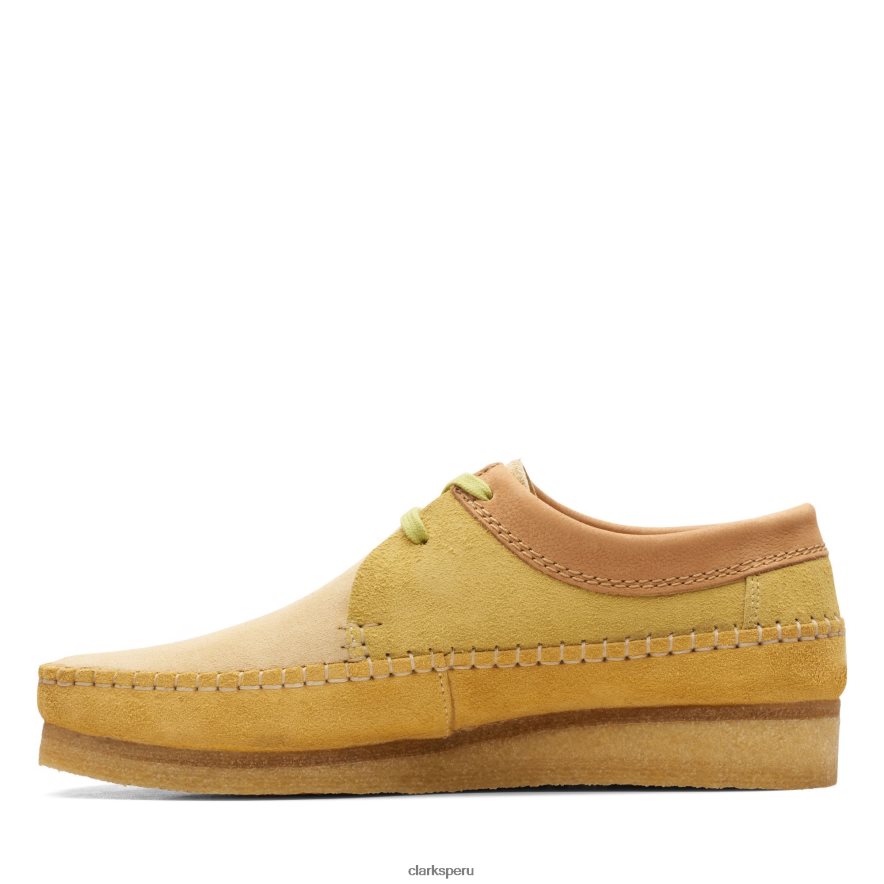 Clarks amarillos tejedores hombres Clarks 40N4LX3654 amarillo