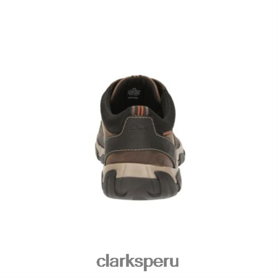 Clarks de cuero marrón Walbeck Edge hombres Clarks 40N4LX4446 cuero marrón