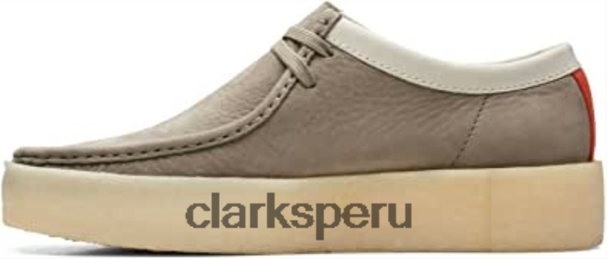 Taza wallabee original para hombre de nobuck gris hecha en Vietnam (nueva 2022) clarks hombres Clarks 40N4LX844