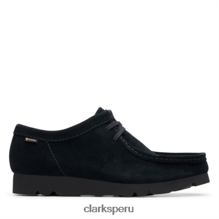 ante negro clarks wallabee gore-tex ante negro hombres Clarks 40N4LX5600 ante negro