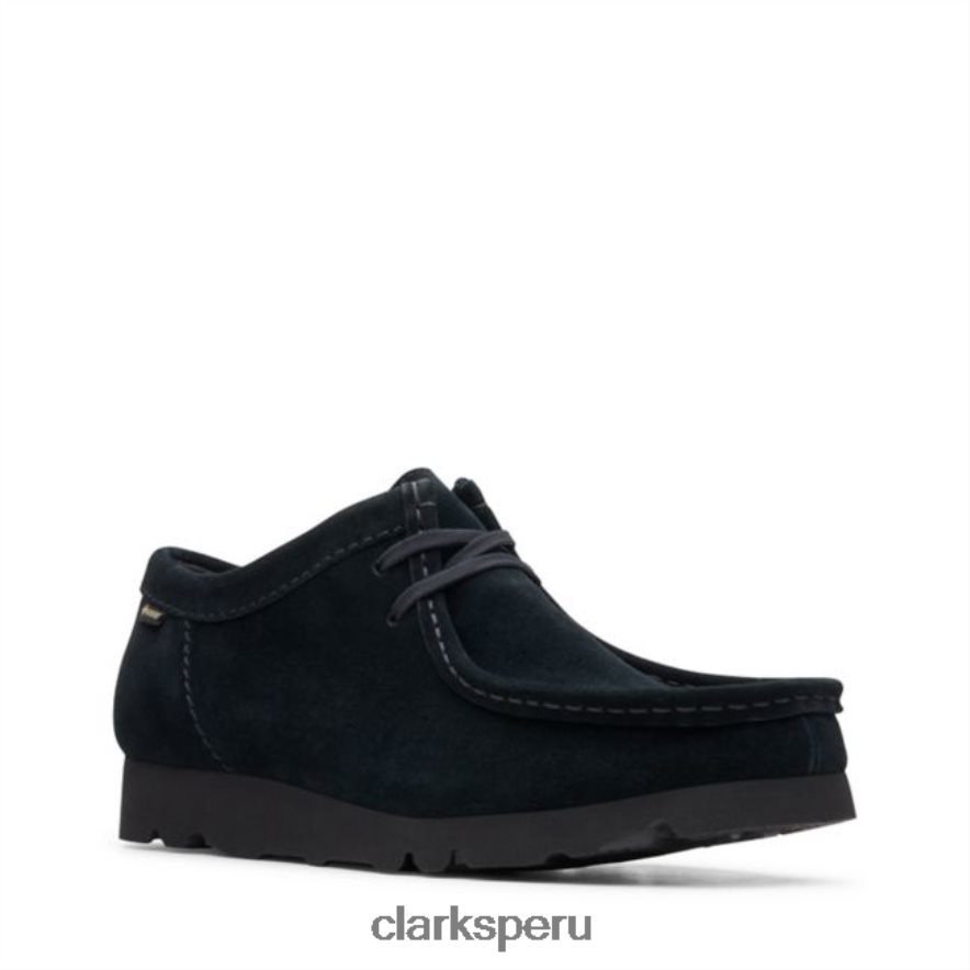 ante negro clarks wallabee gore-tex ante negro hombres Clarks 40N4LX5600 ante negro