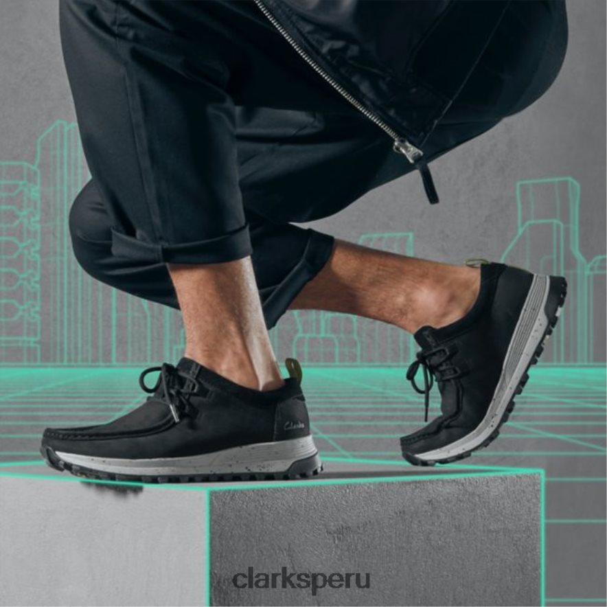 atl trek wally nubuck negro nubuck negro clarks hombres Clarks 40N4LX5566 nubuck negro