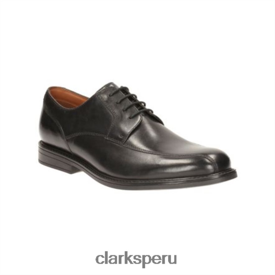 beckfield sobre cuero negro clarks hombres Clarks 40N4LX4463 cuero negro