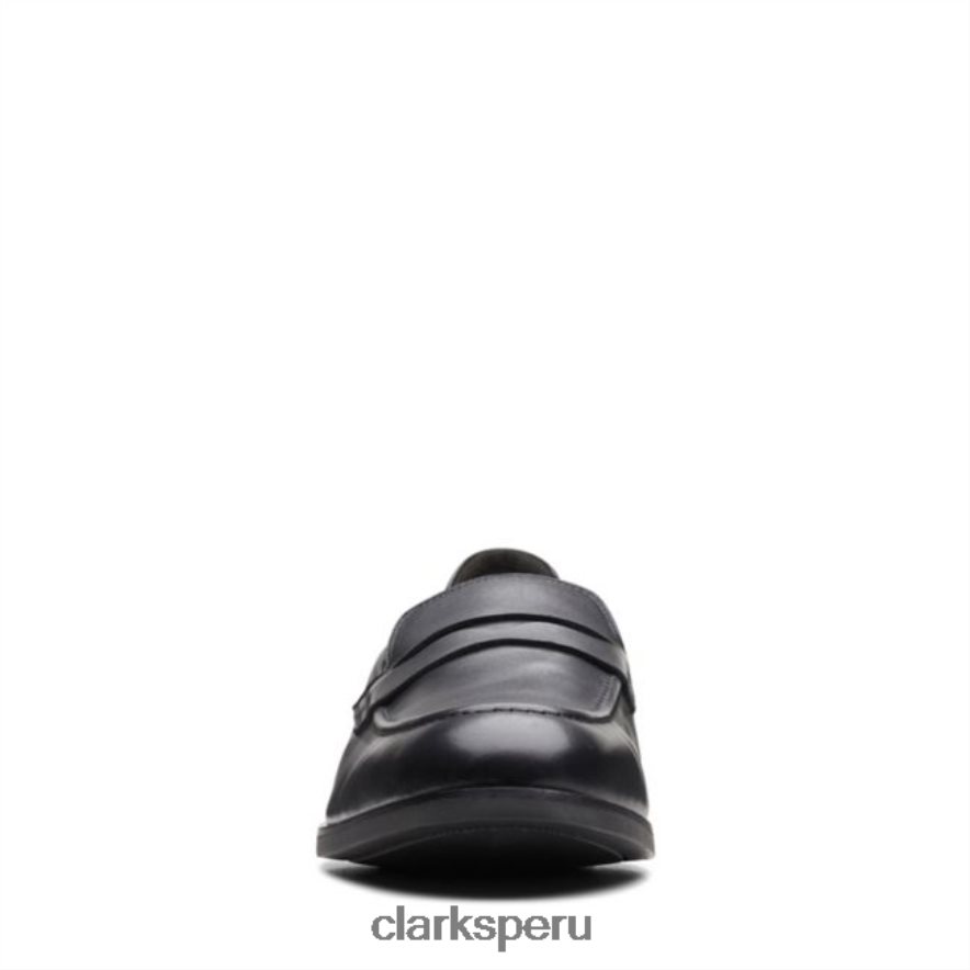 bradish facilidad cuero negro clarks cuero negro hombres Clarks 40N4LX6573 cuero negro