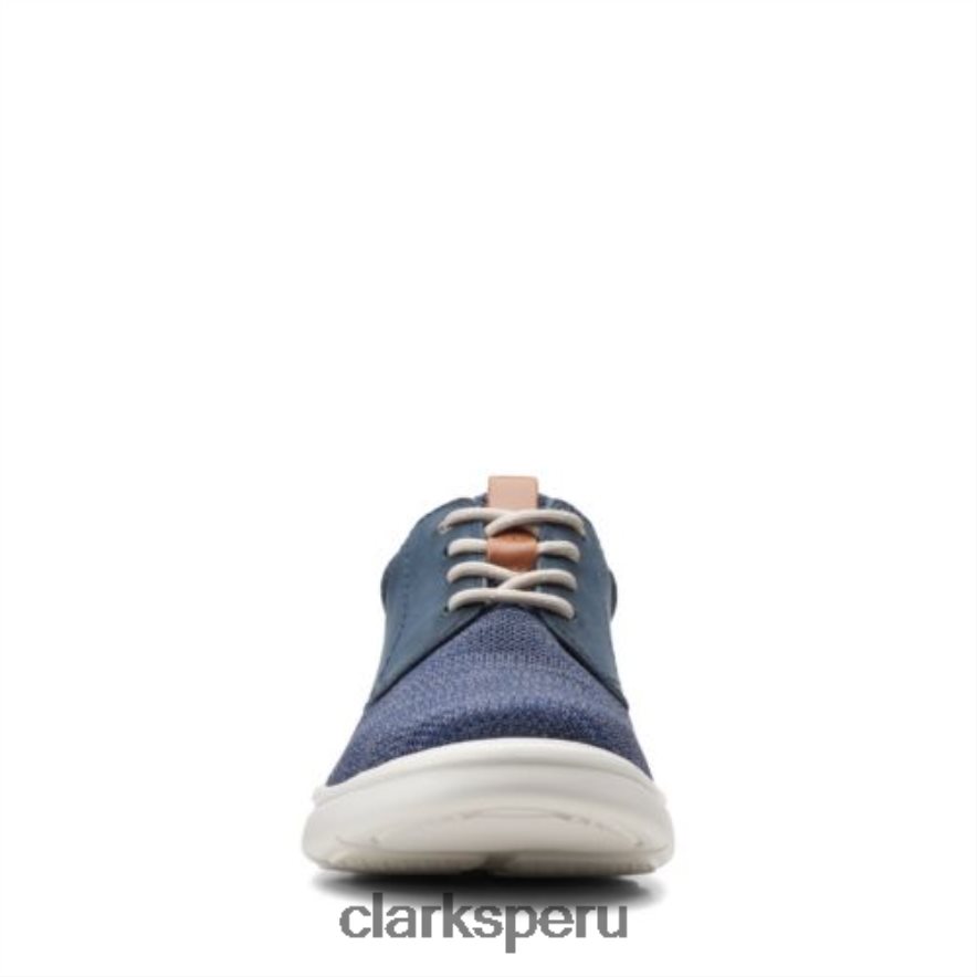 bradley lane clarks punto azul marino hombres Clarks 40N4LX4431 punto azul marino