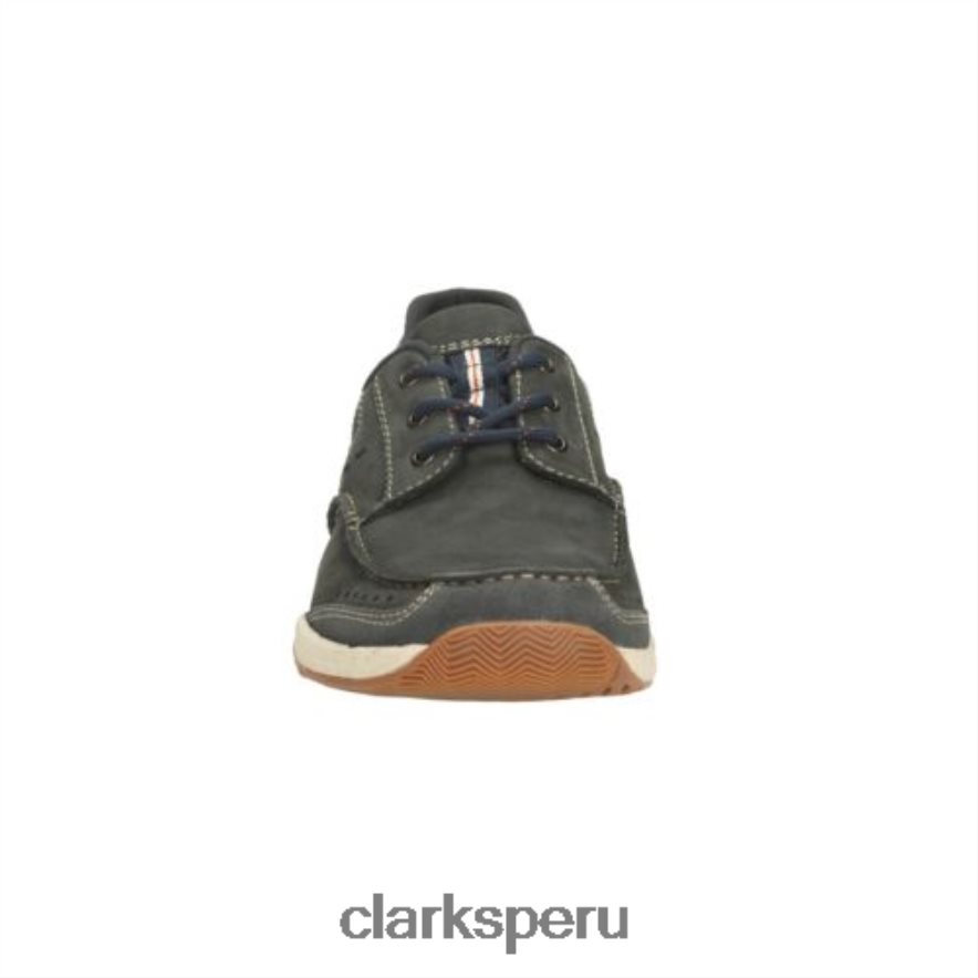clarks allston edge nubuck azul marino hombres Clarks 40N4LX4525 nubuck azul marino