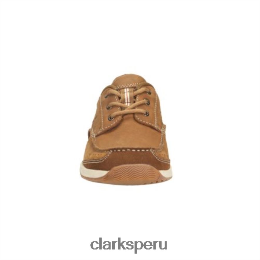 clarks allston edge tan nubuck hombres Clarks 40N4LX4450 nubuck bronceado