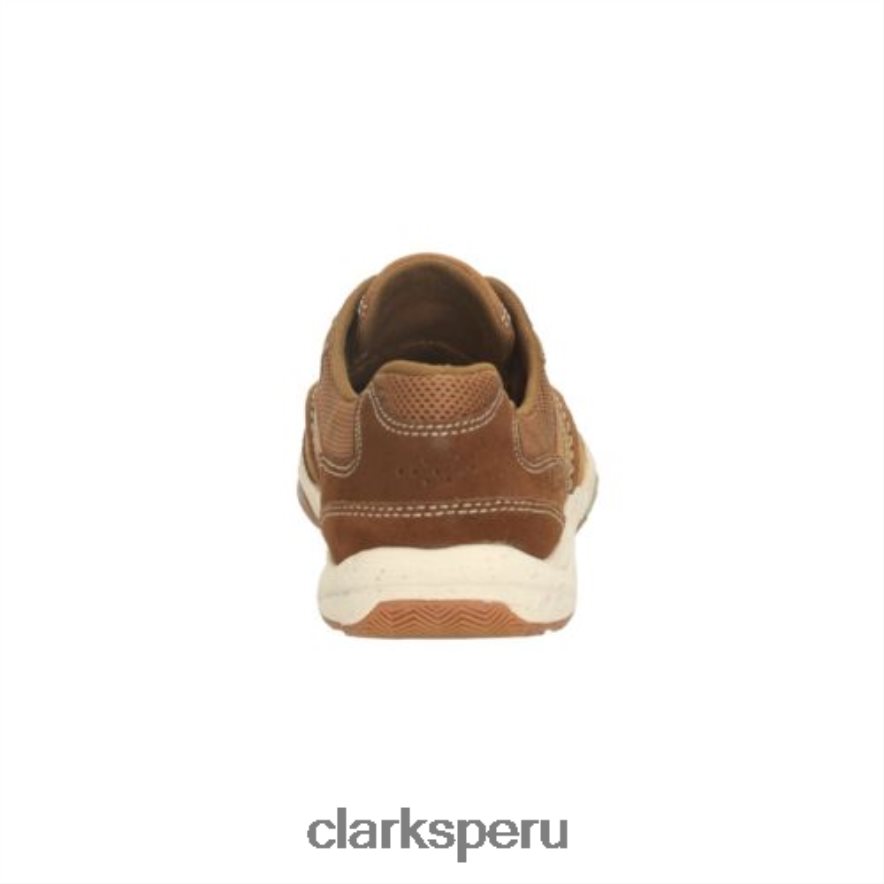 clarks allston edge tan nubuck hombres Clarks 40N4LX4450 nubuck bronceado