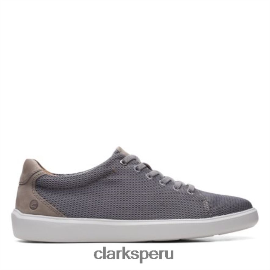 clarks bajos cambro textil gris hombres Clarks 40N4LX4428 textil gris