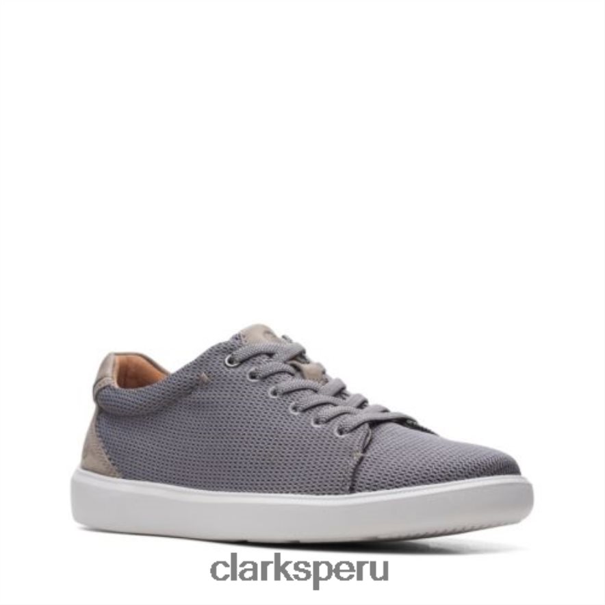 clarks bajos cambro textil gris hombres Clarks 40N4LX4428 textil gris