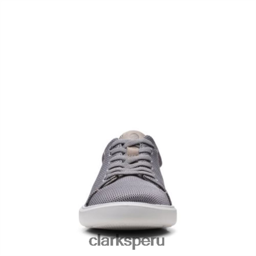 clarks bajos cambro textil gris hombres Clarks 40N4LX4428 textil gris