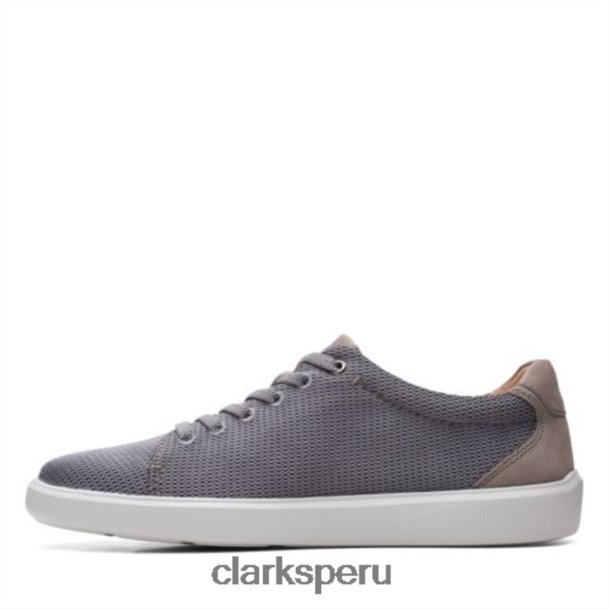 clarks bajos cambro textil gris hombres Clarks 40N4LX4428 textil gris