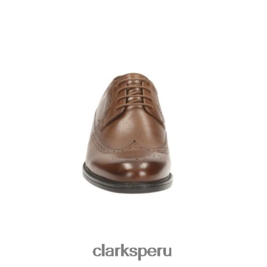 clarks beckfield limit cuero tostado hombres Clarks 40N4LX4462 cuero marrón