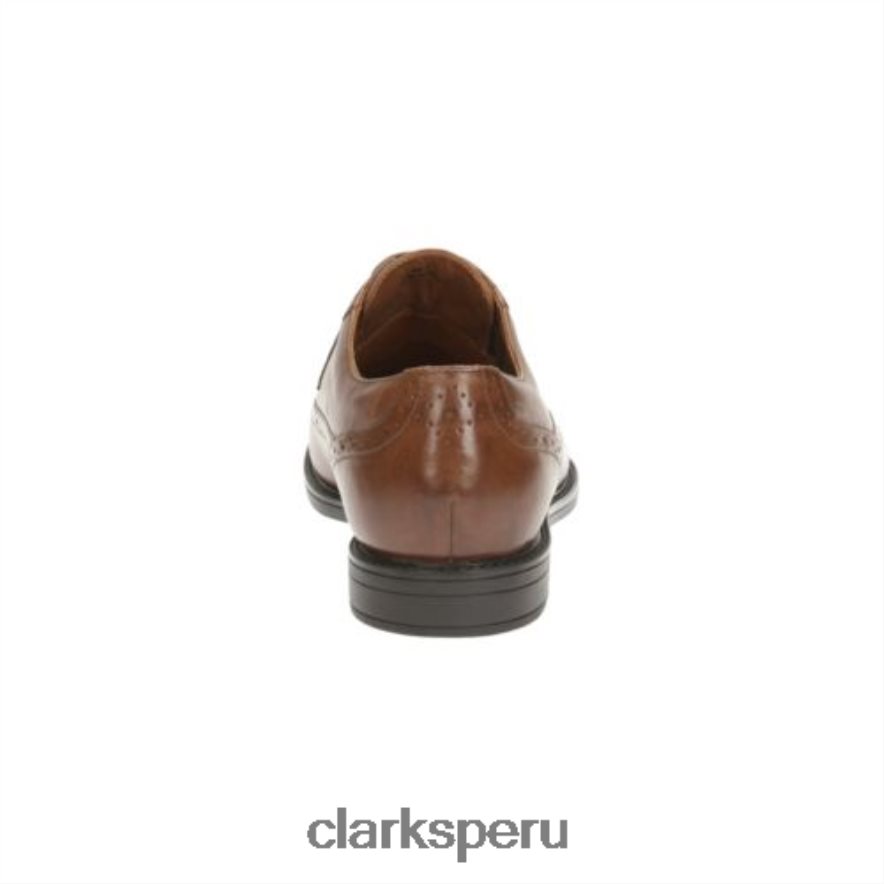 clarks beckfield limit cuero tostado hombres Clarks 40N4LX4462 cuero marrón