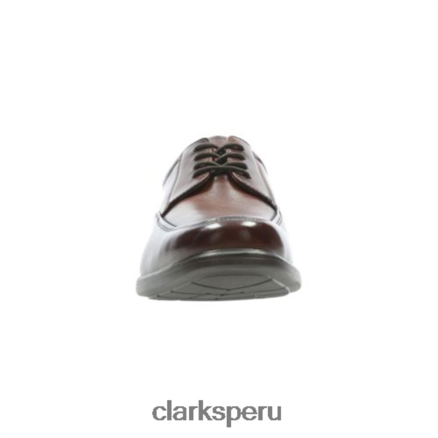 clarks boone de cuero tostado hombres Clarks 40N4LX4515 cuero marrón