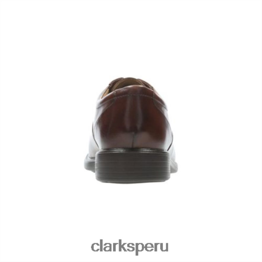 clarks boone de cuero tostado hombres Clarks 40N4LX4515 cuero marrón