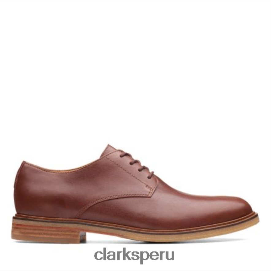 clarks bronceado oscuro clarkdale luna hombres Clarks 40N4LX4491 bronceado oscuro