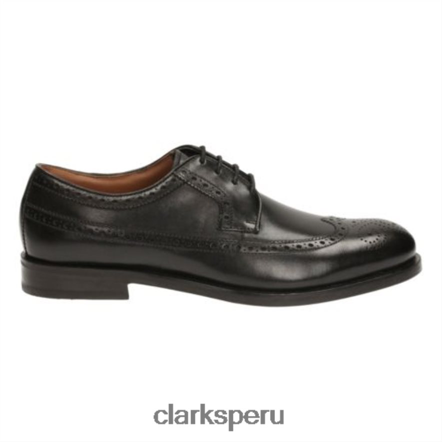 clarks coling limit cuero negro hombres Clarks 40N4LX4517 cuero negro