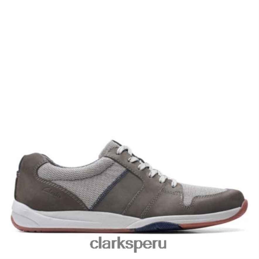 clarks combi langton encaje gris hombres Clarks 40N4LX4425 combinado gris