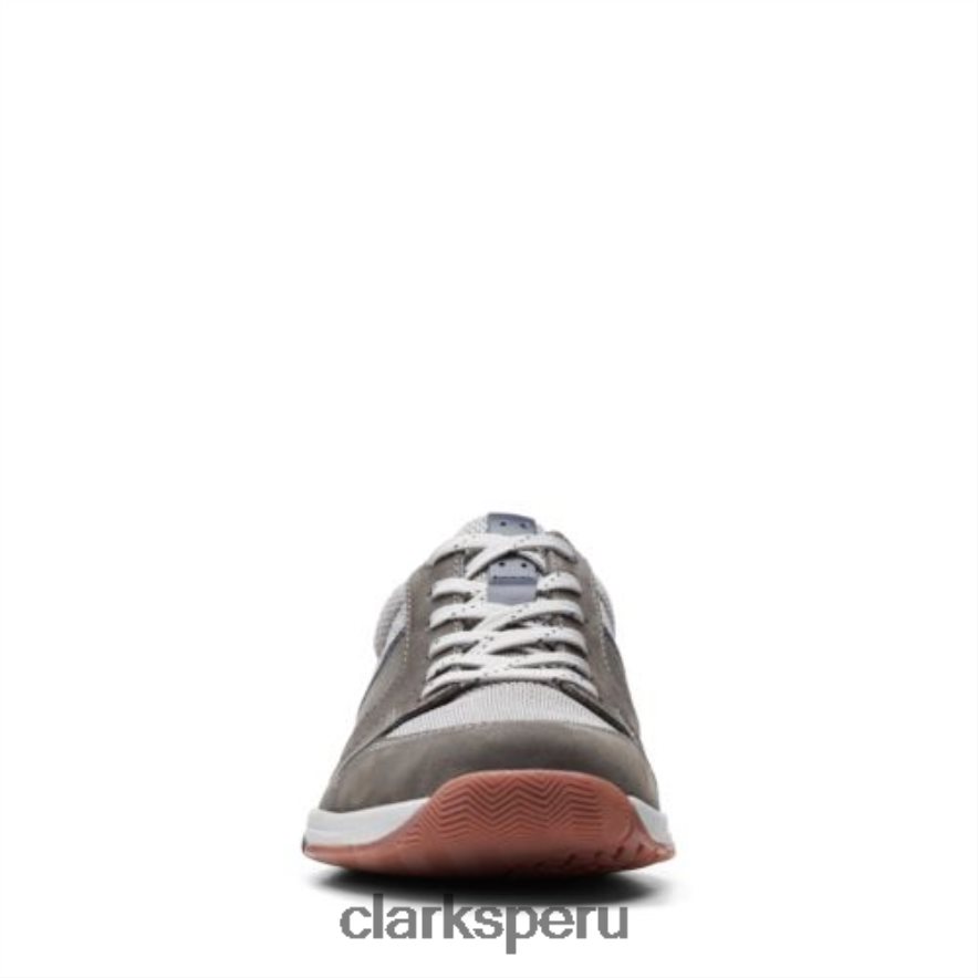 clarks combi langton encaje gris hombres Clarks 40N4LX4425 combinado gris