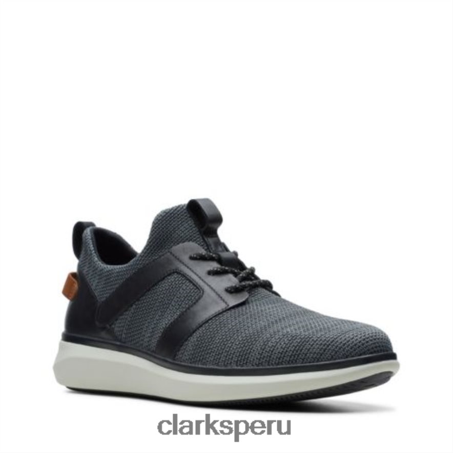 clarks combi negro un globo de encaje hombres Clarks 40N4LX4483 combinado negro