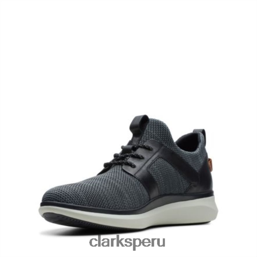 clarks combi negro un globo de encaje hombres Clarks 40N4LX4483 combinado negro