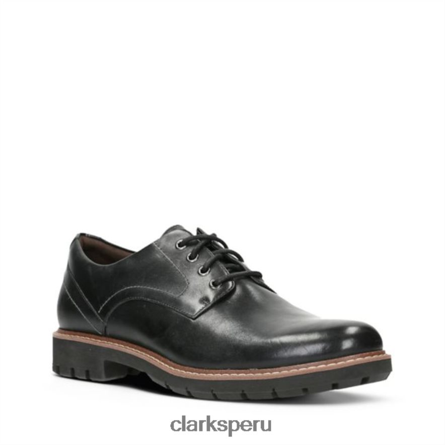 clarks cuero negro batcombe hall cuero negro hombres Clarks 40N4LX5545 cuero negro
