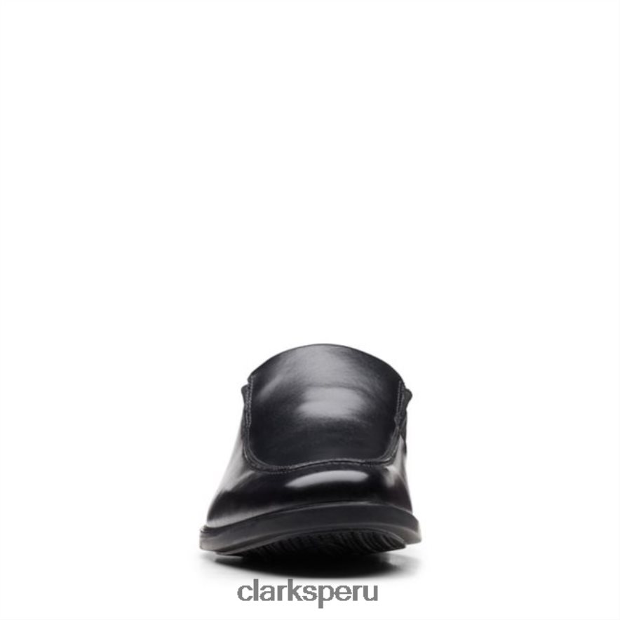 clarks cuero negro howard edge cuero negro hombres Clarks 40N4LX5513 cuero negro