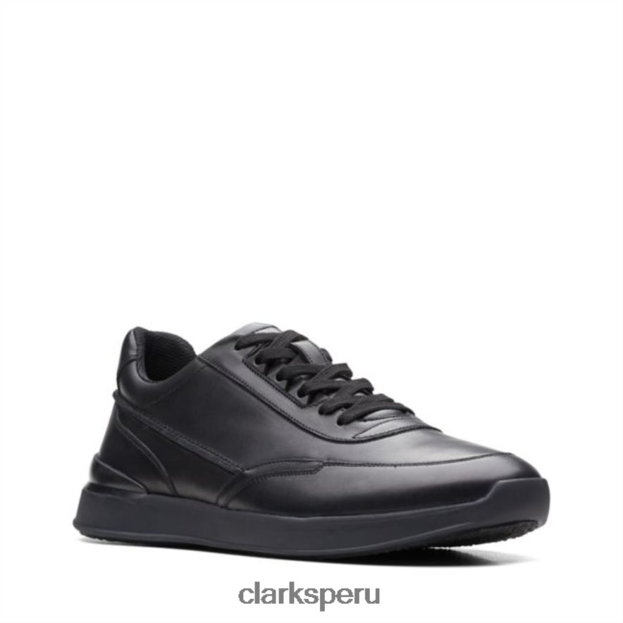 clarks cuero negro race lite encaje cuero negro hombres Clarks 40N4LX5569 cuero negro