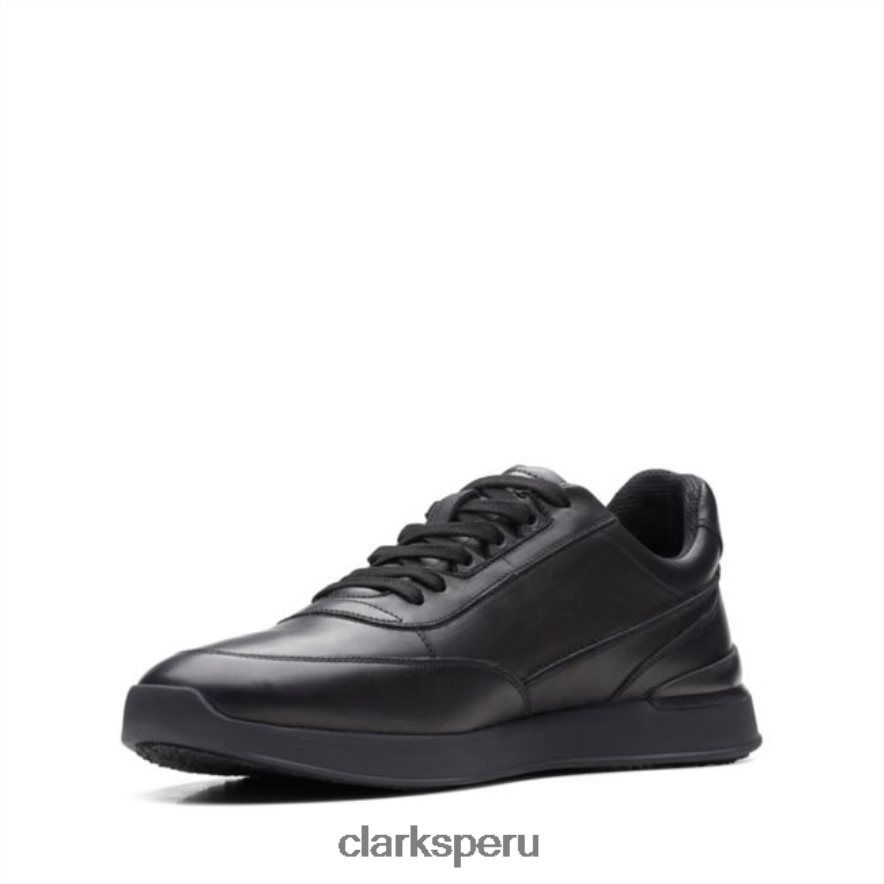clarks cuero negro race lite encaje cuero negro hombres Clarks 40N4LX5569 cuero negro
