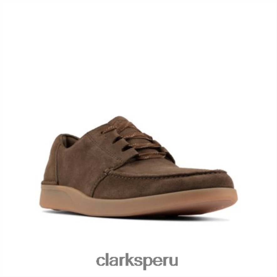 clarks dark olive combi oakland walk hombres Clarks 40N4LX4481 combinación oliva oscuro