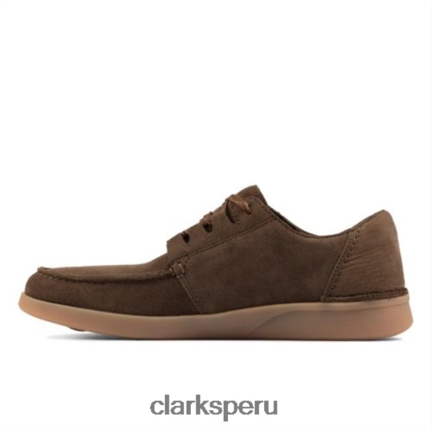 clarks dark olive combi oakland walk hombres Clarks 40N4LX4481 combinación oliva oscuro