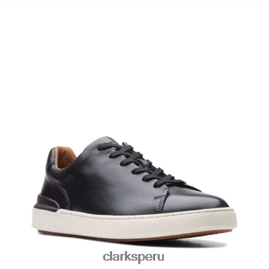 clarks de cuero negro de encaje corte lite de cuero negro hombres Clarks 40N4LX5494 cuero negro