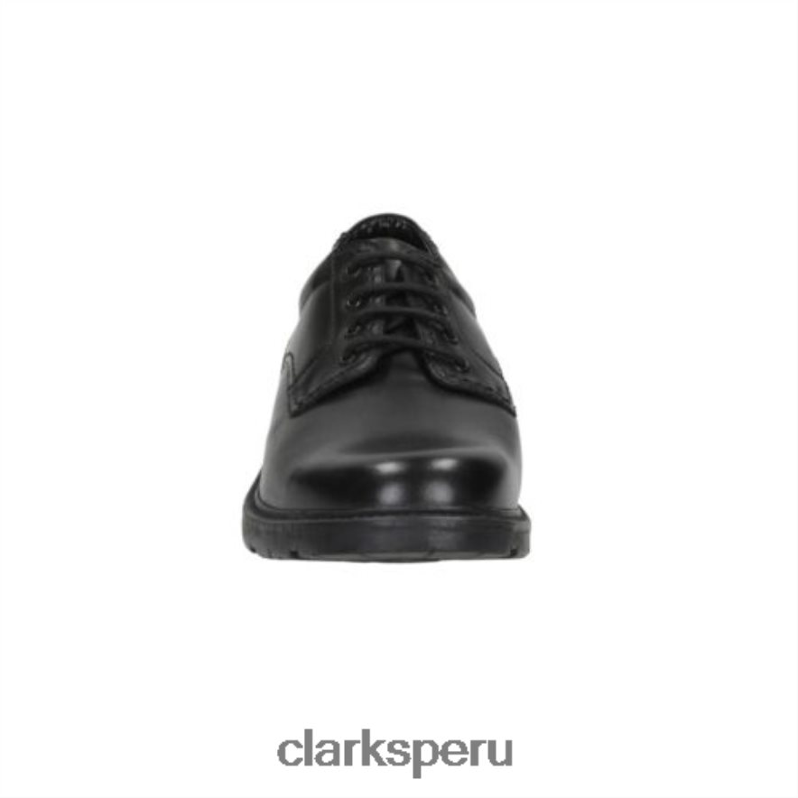 clarks de cuero negro lane stride hombres Clarks 40N4LX4470 cuero negro