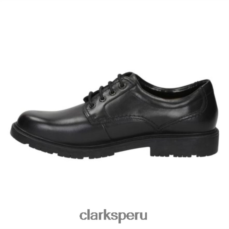 clarks de cuero negro lane stride hombres Clarks 40N4LX4470 cuero negro