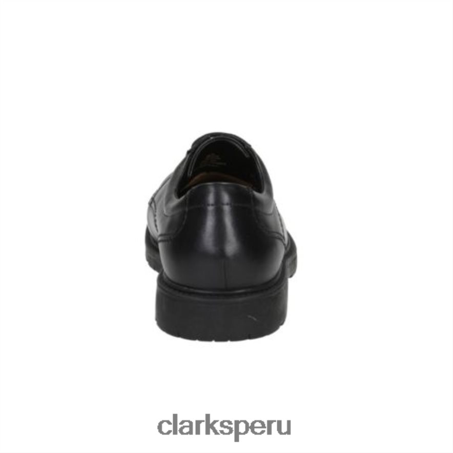 clarks de cuero negro lane stride hombres Clarks 40N4LX4470 cuero negro