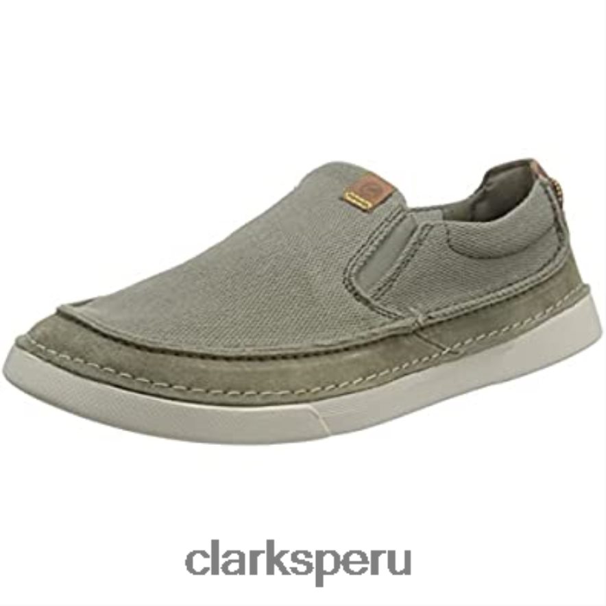 clarks gereld step mule color oliva para hombre hombres Clarks 40N4LX1086