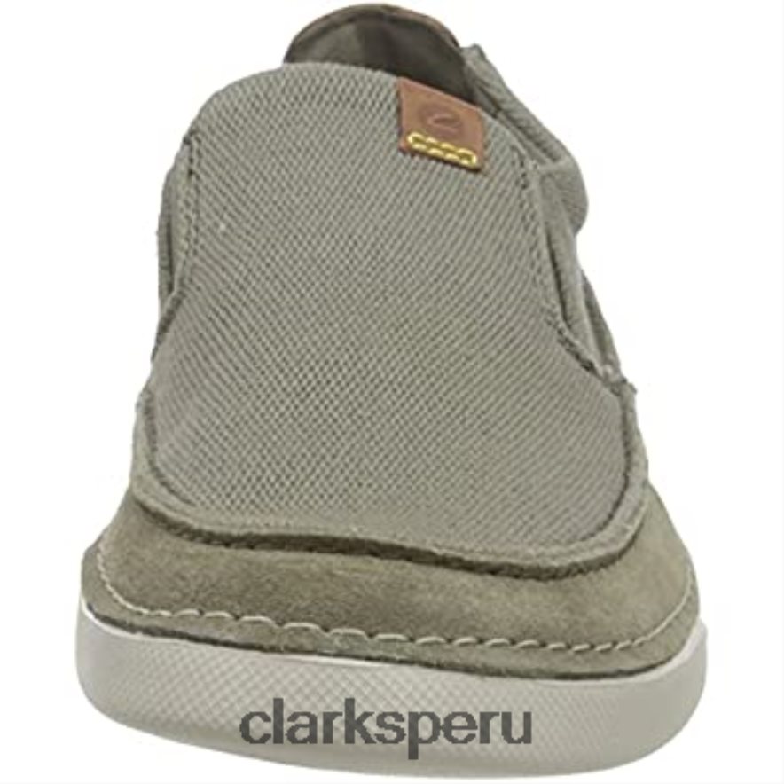 clarks gereld step mule color oliva para hombre hombres Clarks 40N4LX1086