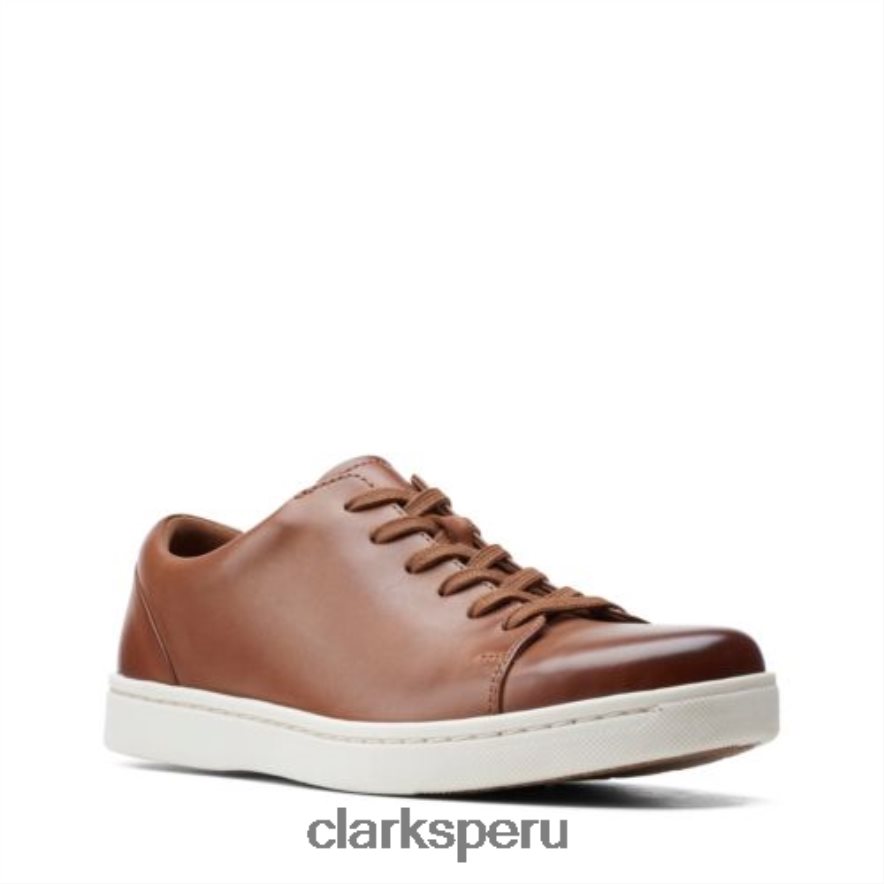 clarks kitna lo cuero tostado oscuro hombres Clarks 40N4LX4441 cuero bronceado oscuro