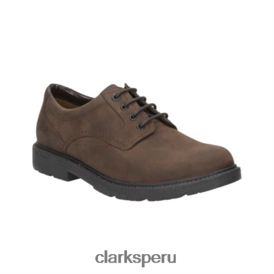 clarks lane stride2 nobuck marrón hombres Clarks 40N4LX4522 nubuck marrón
